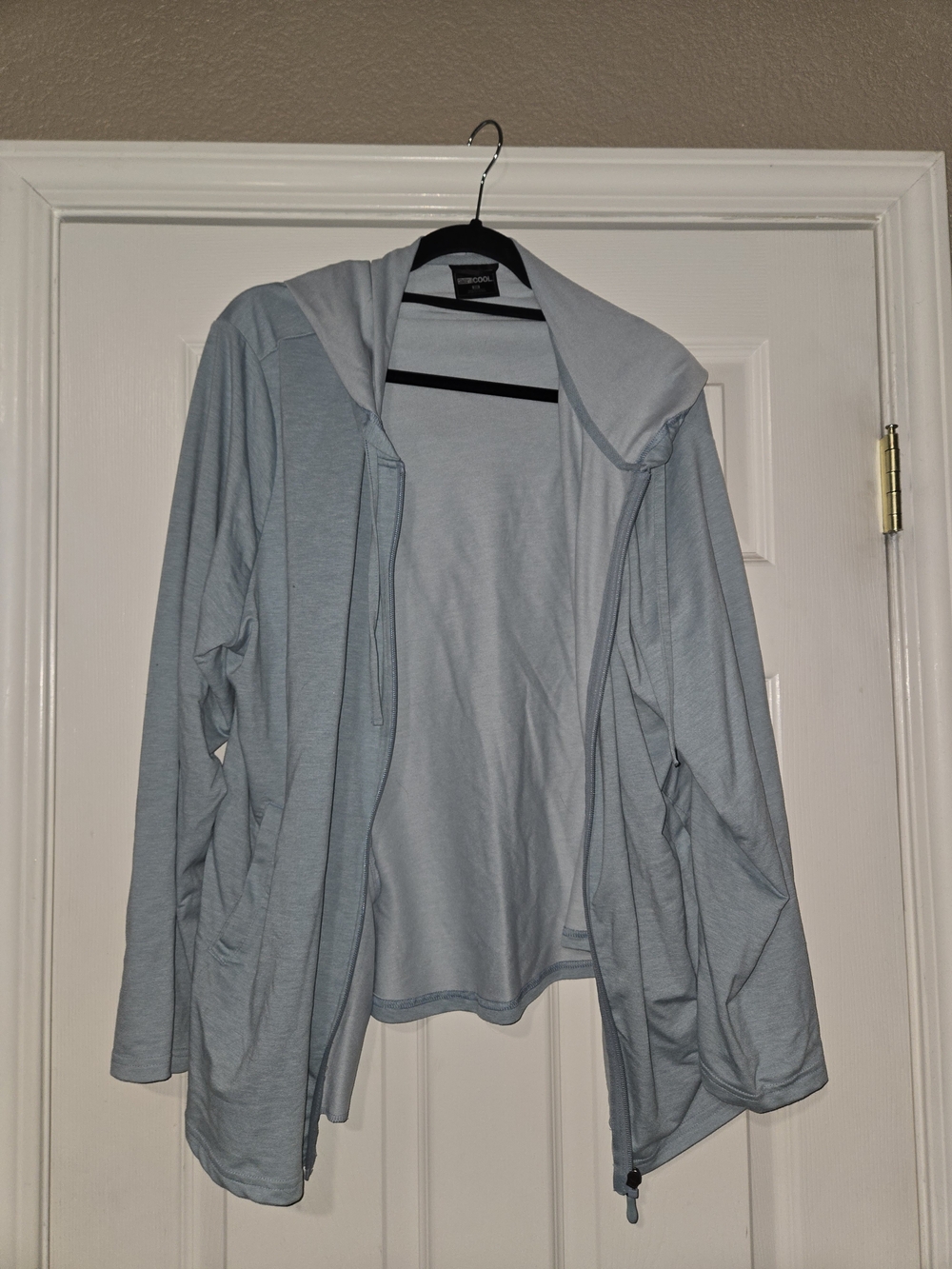 32 Degrees Light Blue Women's Hooded Utility Jacket